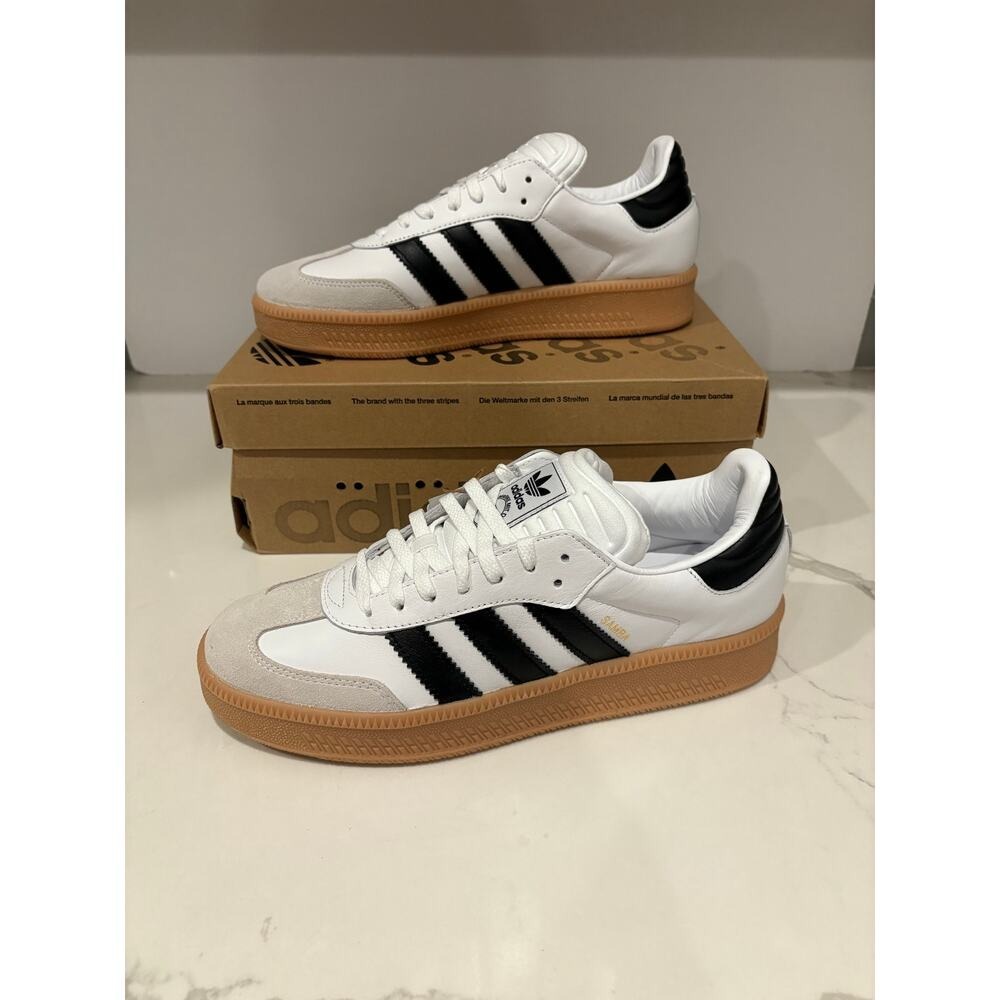 ADIDAS Originals Samba XLG‎ White Black Gum IE1377 Men's 11 NEW in BOX - Picture 2 of 8
